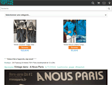 Tablet Screenshot of eponyme-vintage.com